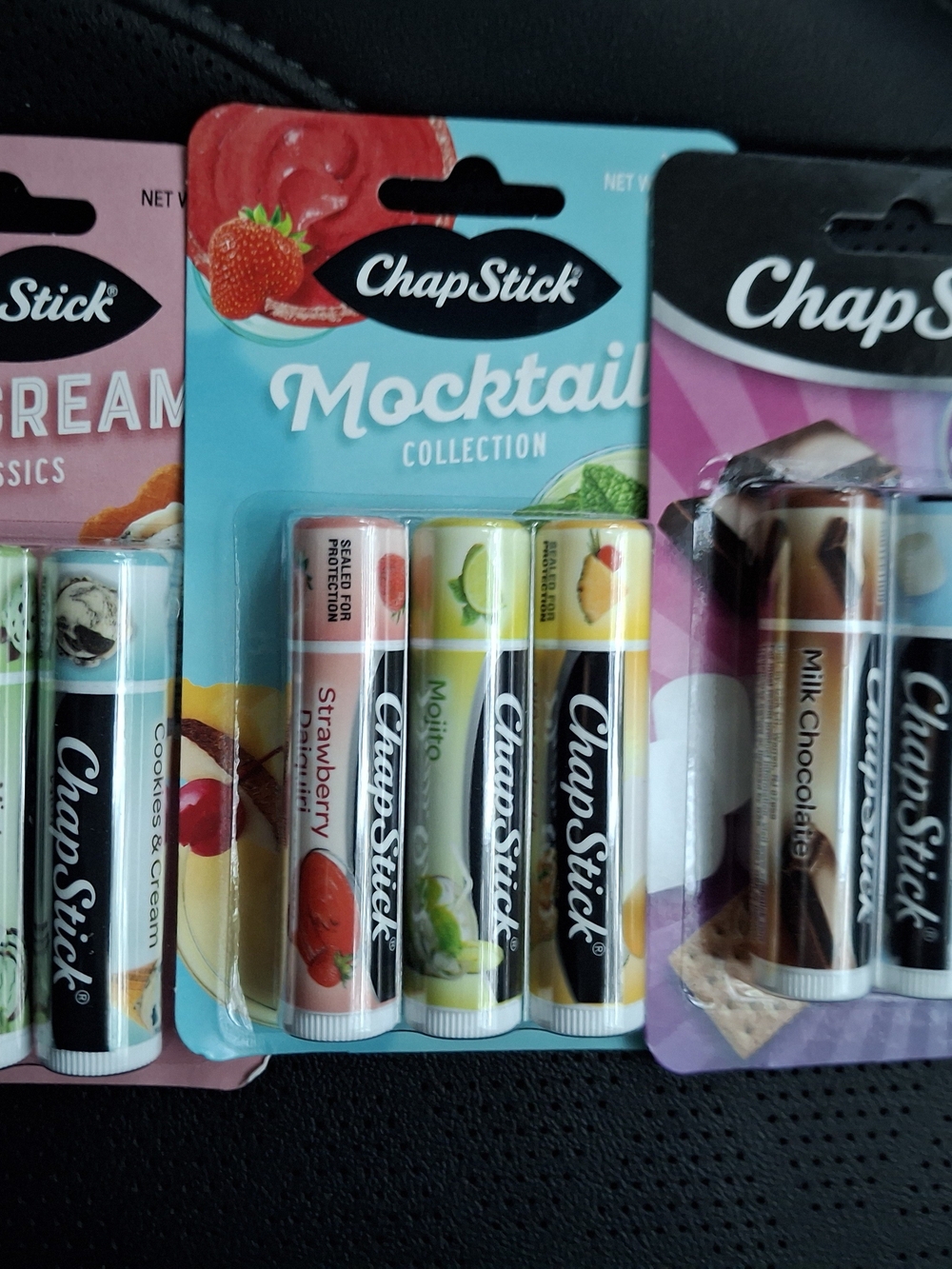 ChapStick Smores, Ice Cream, Mocktail Collection Lip Balm Assorted Flavors 9pcs